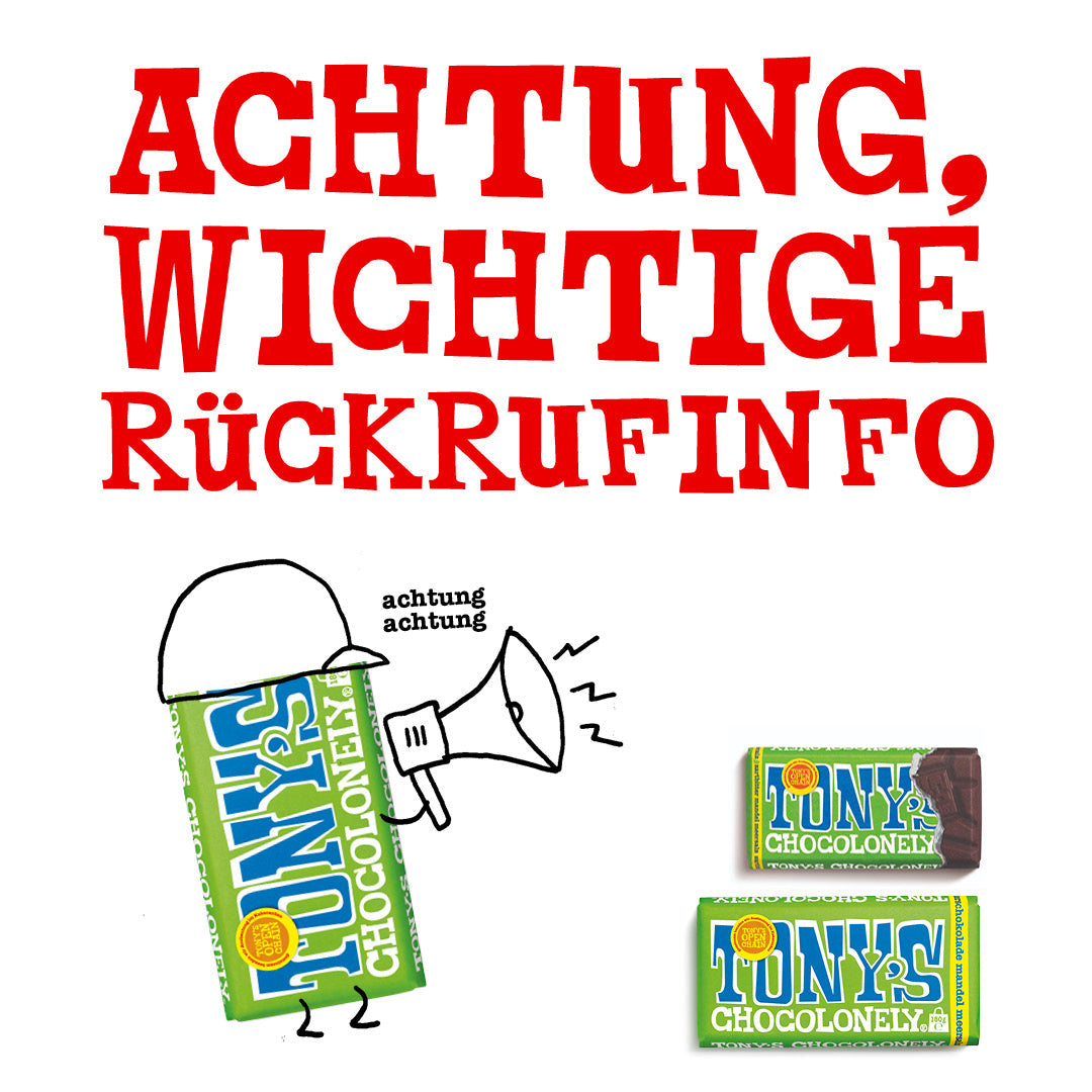 Achtung, wichtige Rückrufinfo
