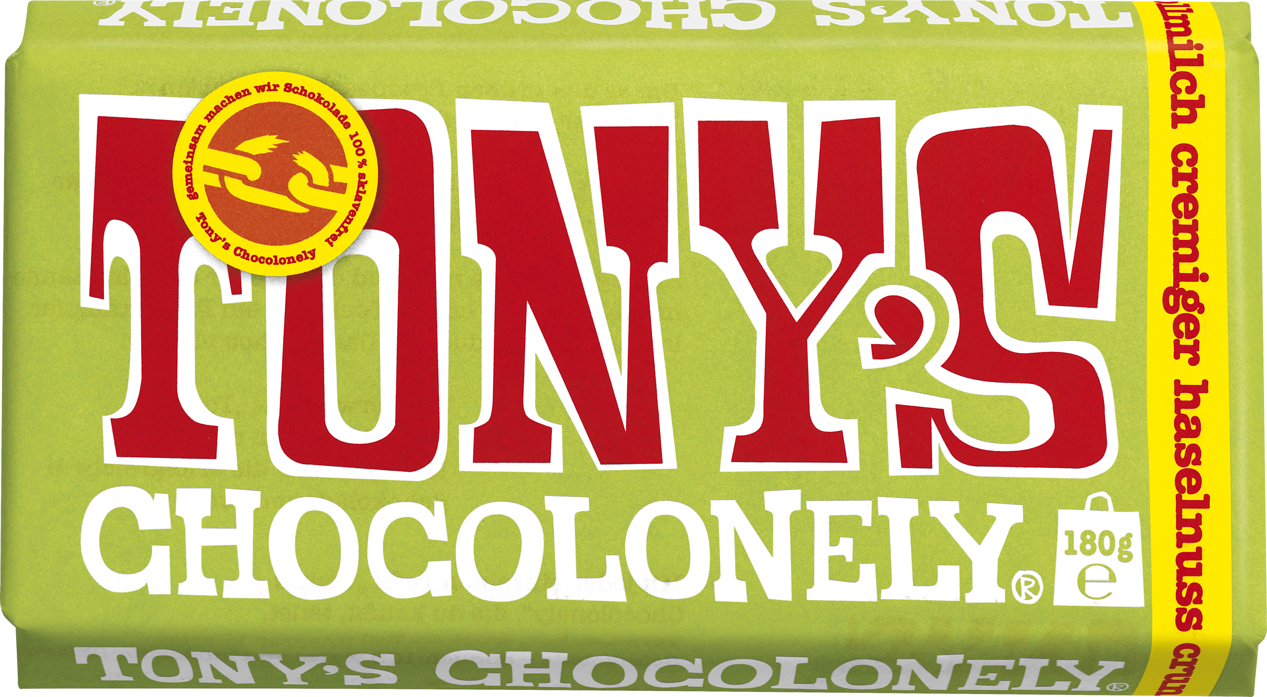 Vollmilch cremiger Haselnuss Crunch