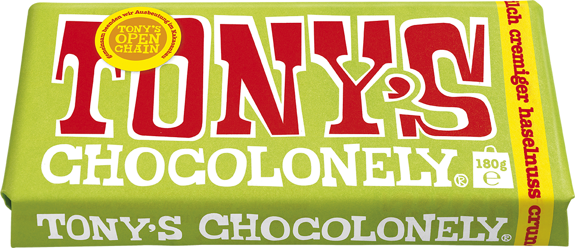 Vollmilch cremiger Haselnuss Crunch