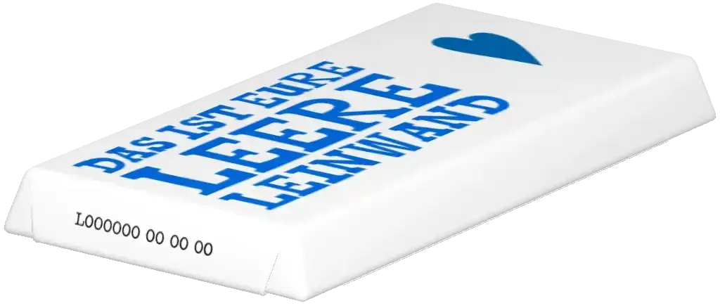 Personalisierte 180g Tafel