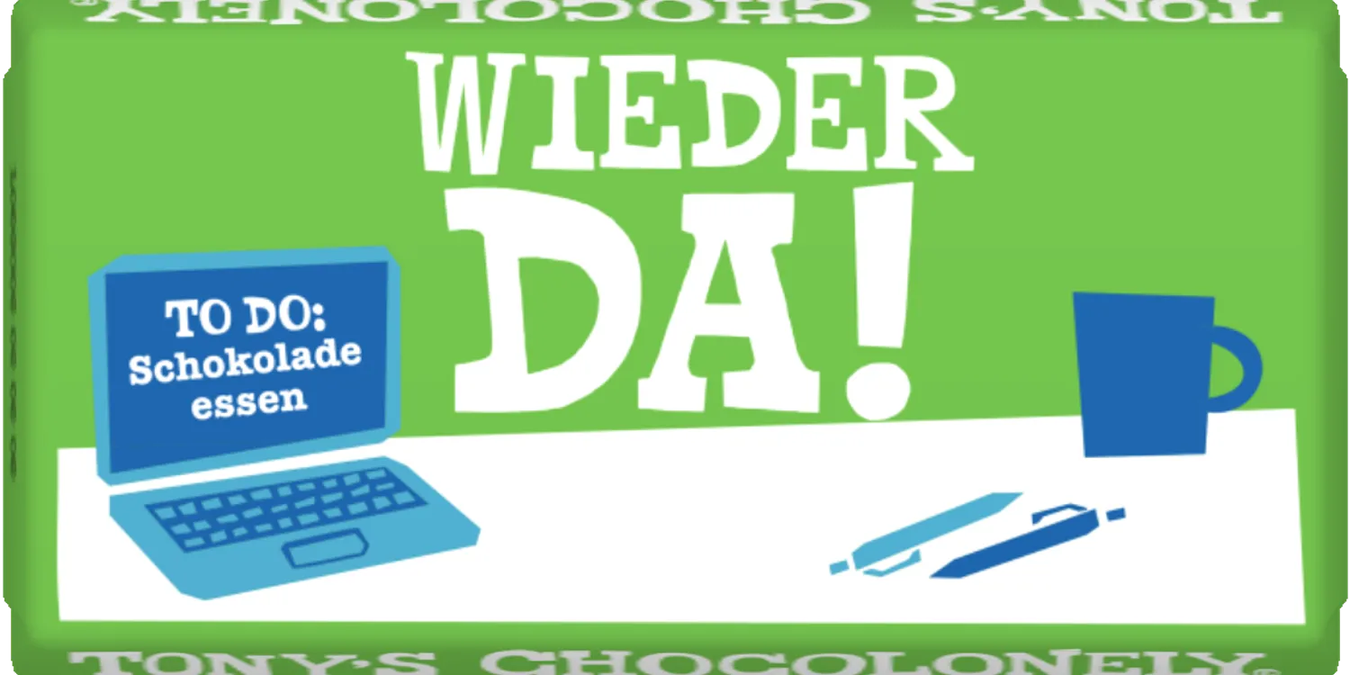wieder da!