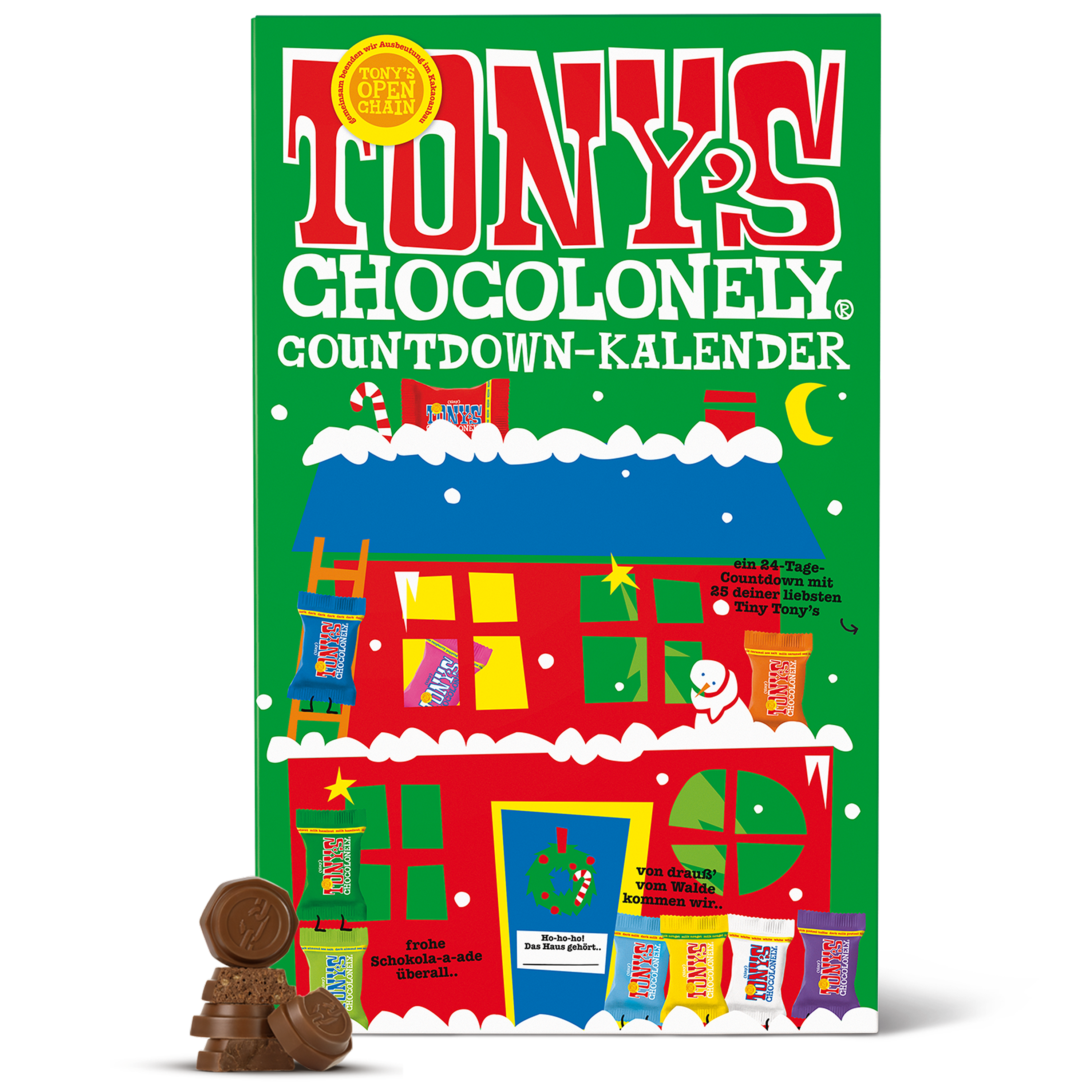 Tony's Chocolonely Schokoladen Adventskalender