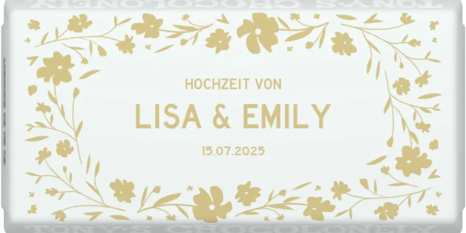 Romantische Hochzeit